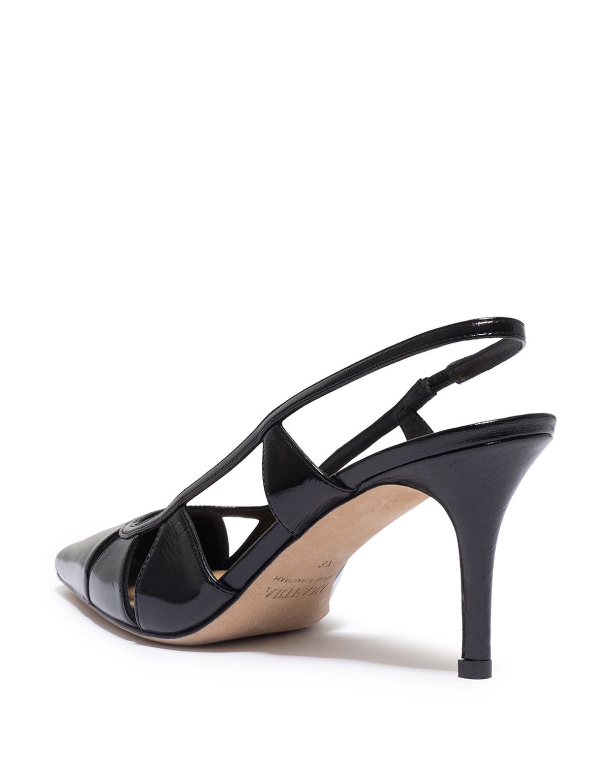 Savona 75 Slingback Pump, Alternate, color, Black