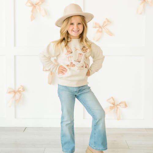 Sweet Wink Cowgirl Cutie Sweatshirt In Multi