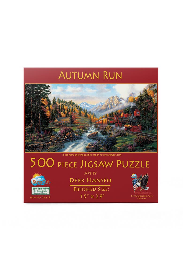 Autumn Run 500 piece Jigsaw Puzzle for Adults, Alternate, color, Multicolor