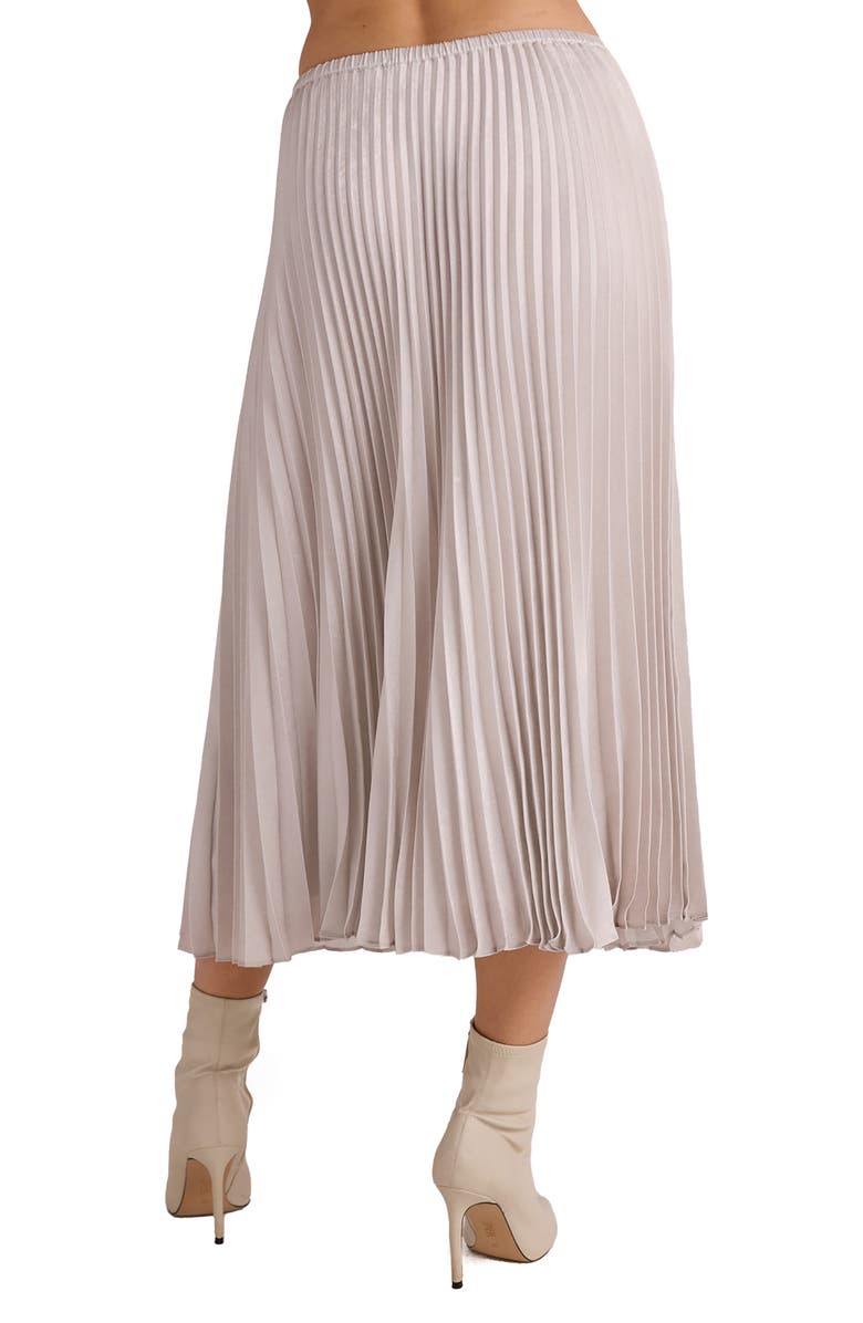 Bella Dahl Hand Pleated Midi Skirt, Alternate, color, 