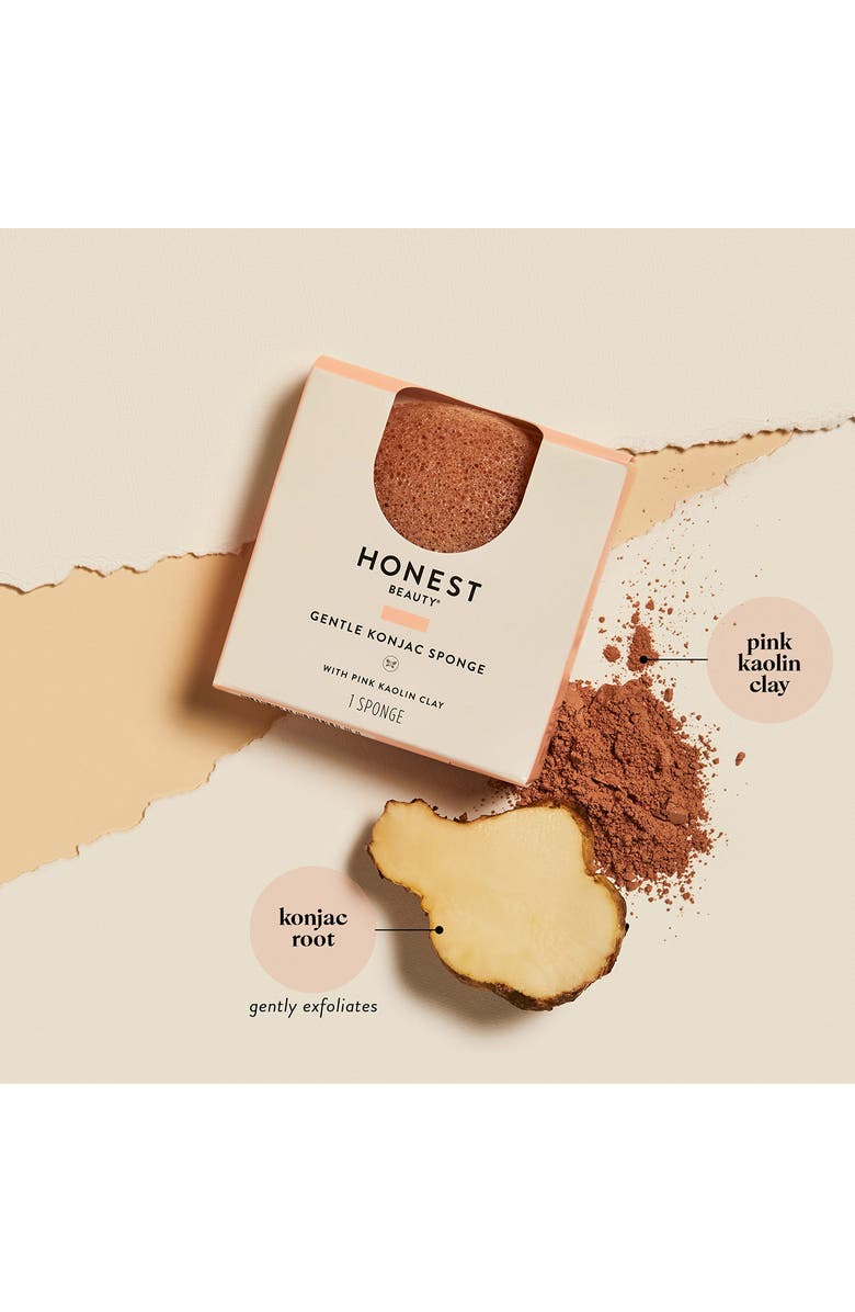HONEST BEAUTY Gentle Konjac Sponge, Alternate, color, 