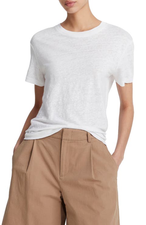 Crewneck Linen T-Shirt