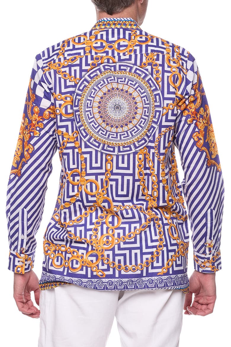 Full Sleeves Resort Shirt, Alternate, color, BLUE