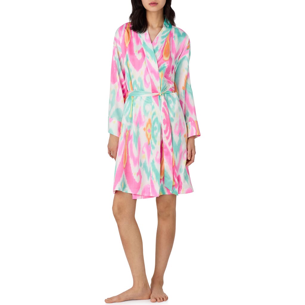 Shop Ralph Lauren Lauren Print Long Sleeve Robe