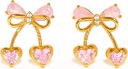 Girls Crew Cherry Pie Stud Earrings