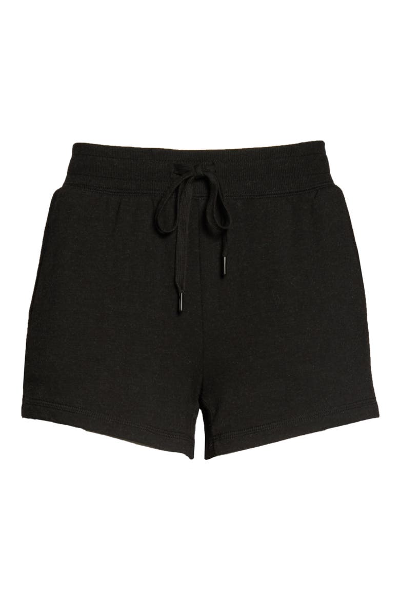 Drawstring Shorts, Alternate, color, BLACK