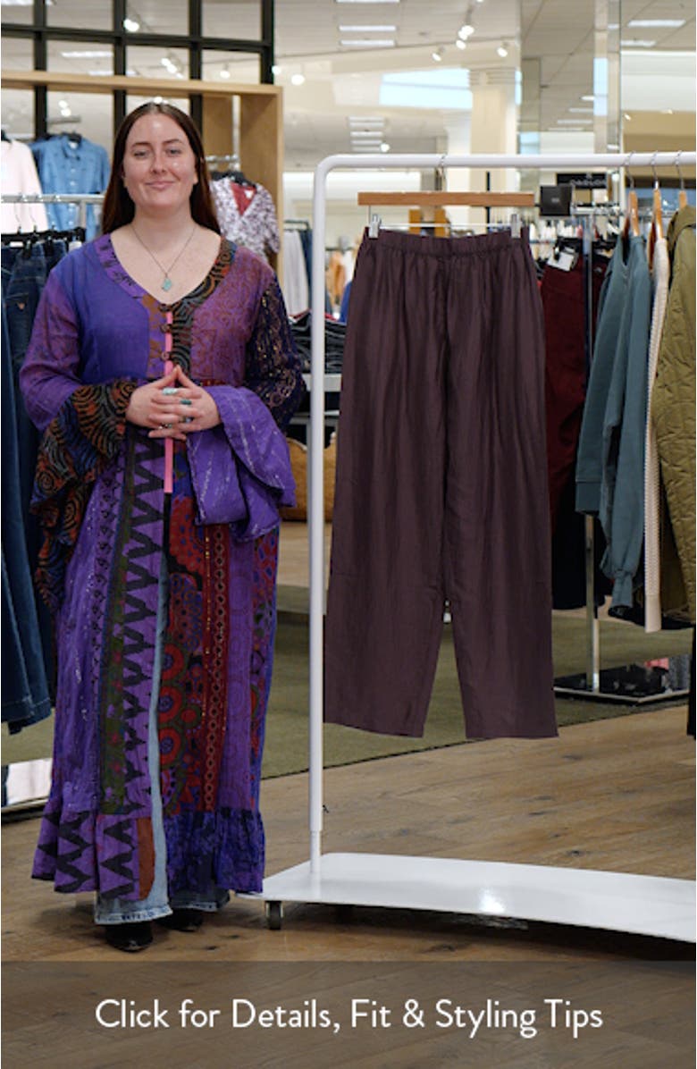 Habotai Silk Pajama Pants, sales video thumbnail