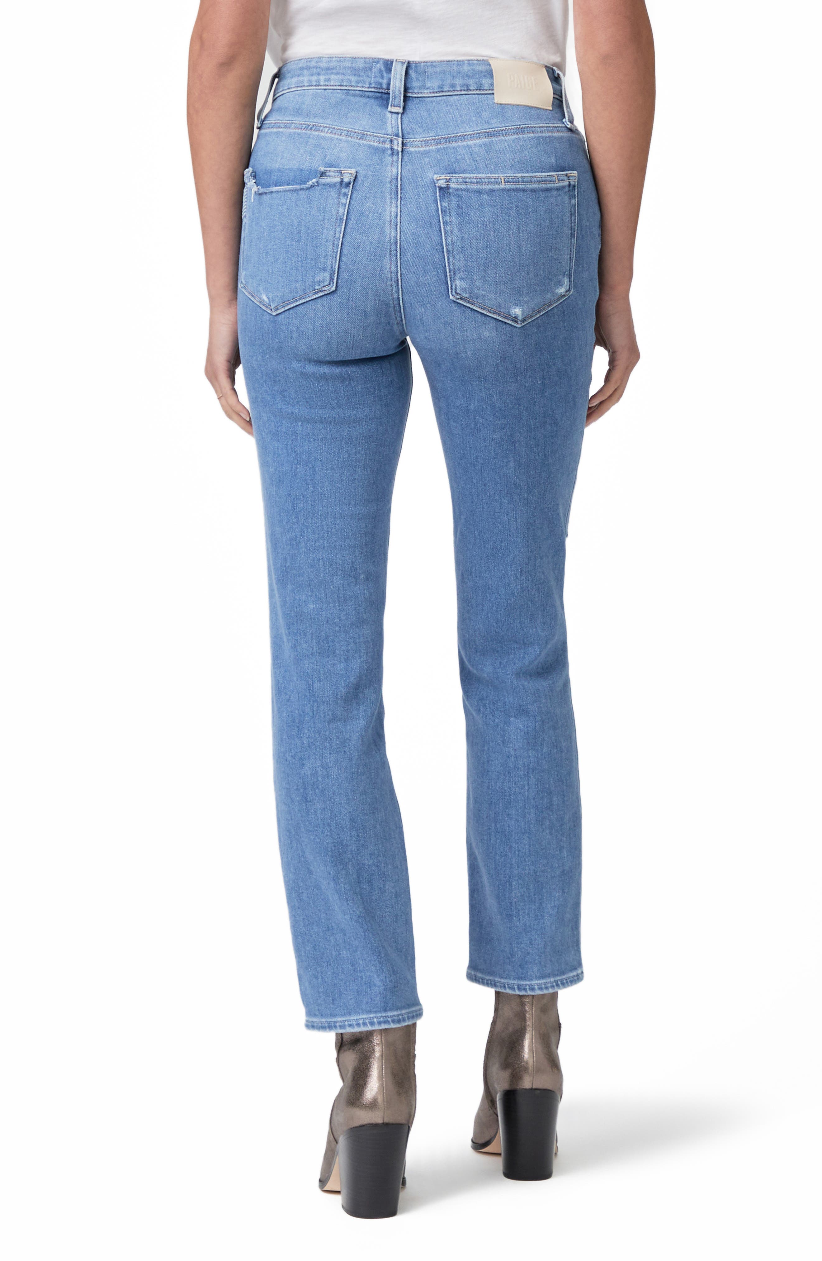 Cindy Ripped High Waist Straight Leg Jeans - image 2