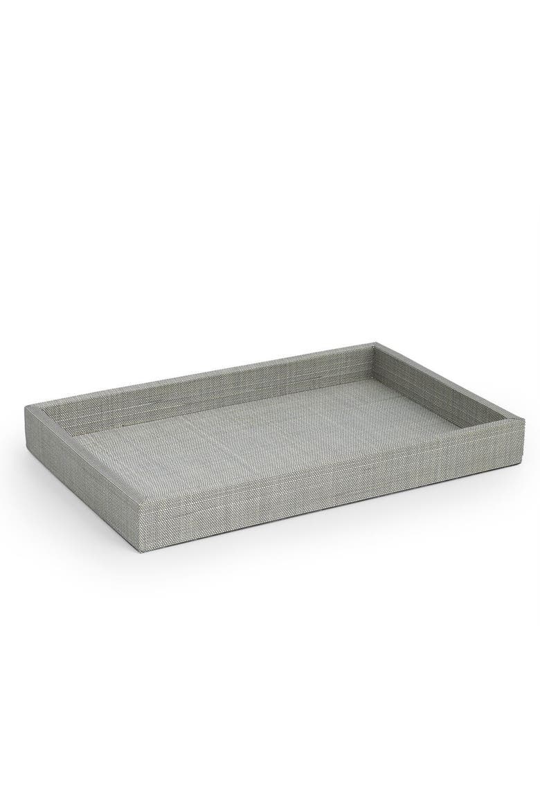 Araba Silver Tray, Main, color, GREY