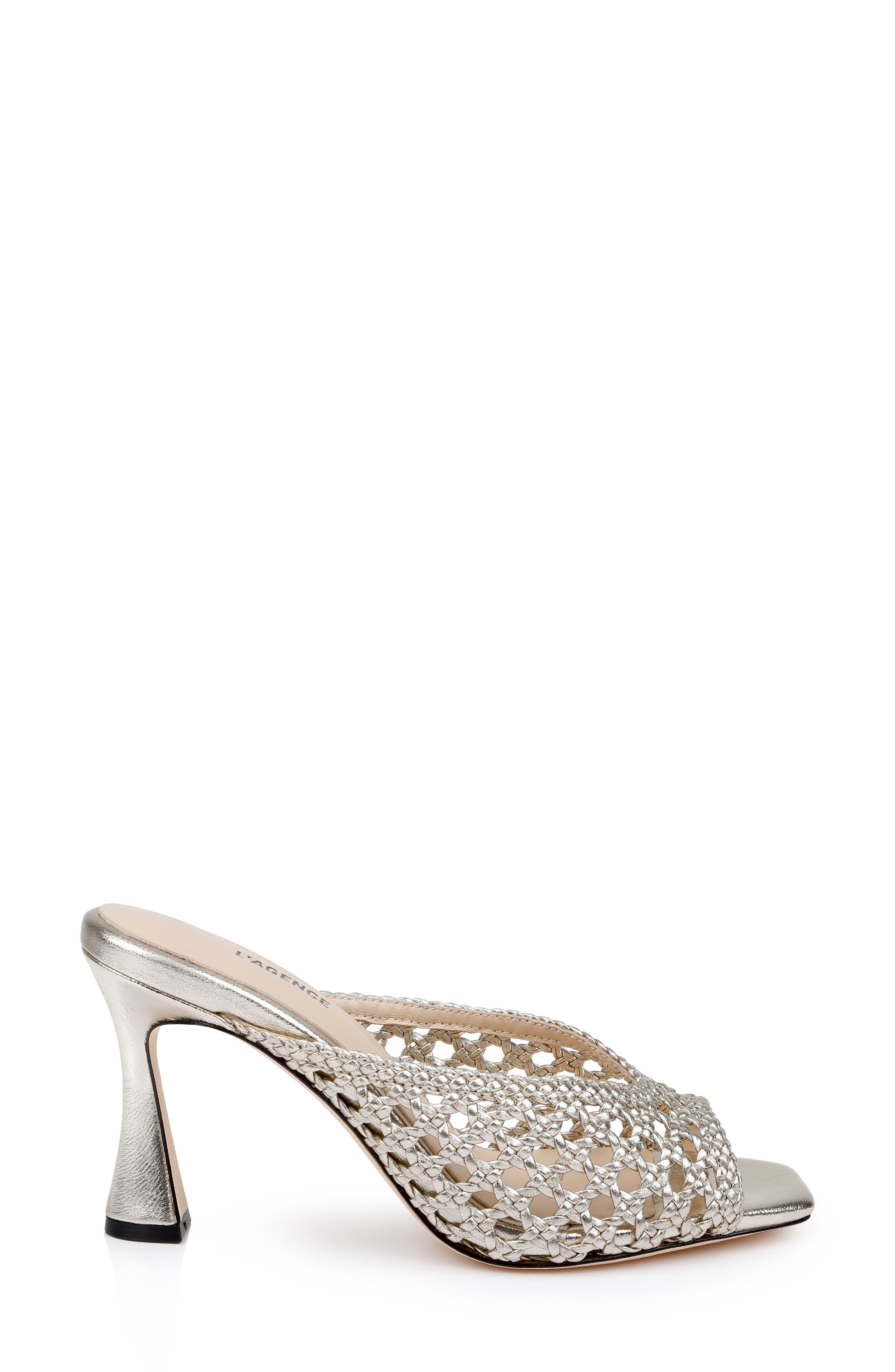 L
AGENCE Jacques Sandal, Alternate, color, Gold Leather