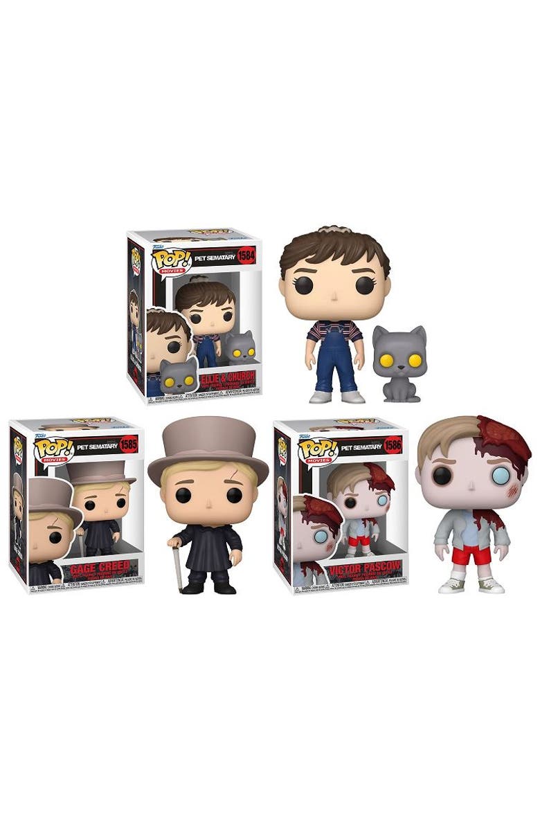 Funko Pet Sematary Complete Set (3) Funko Pop! Movies, Main, color, NO COLOR