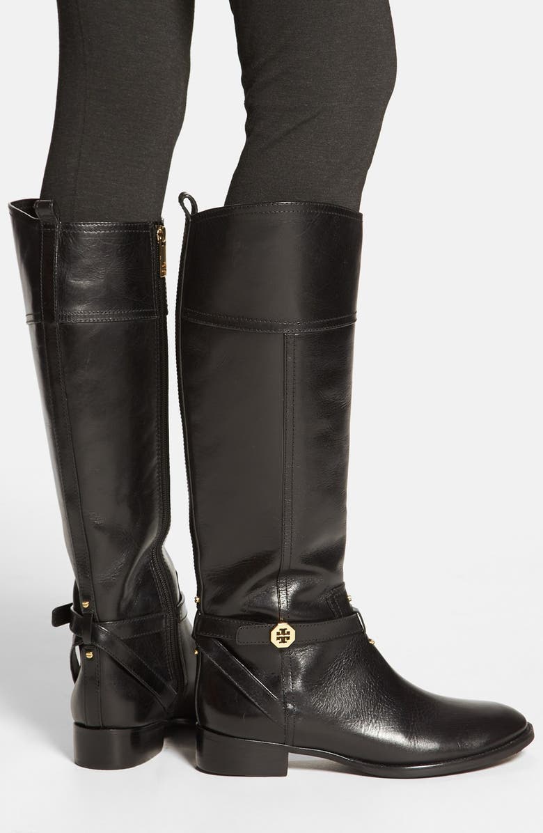 Tory Burch 'Brita' Riding Boot, Alternate, color,
