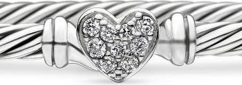 Cable Collectibles<sup>®</sup> Diamond Heart Bracelet