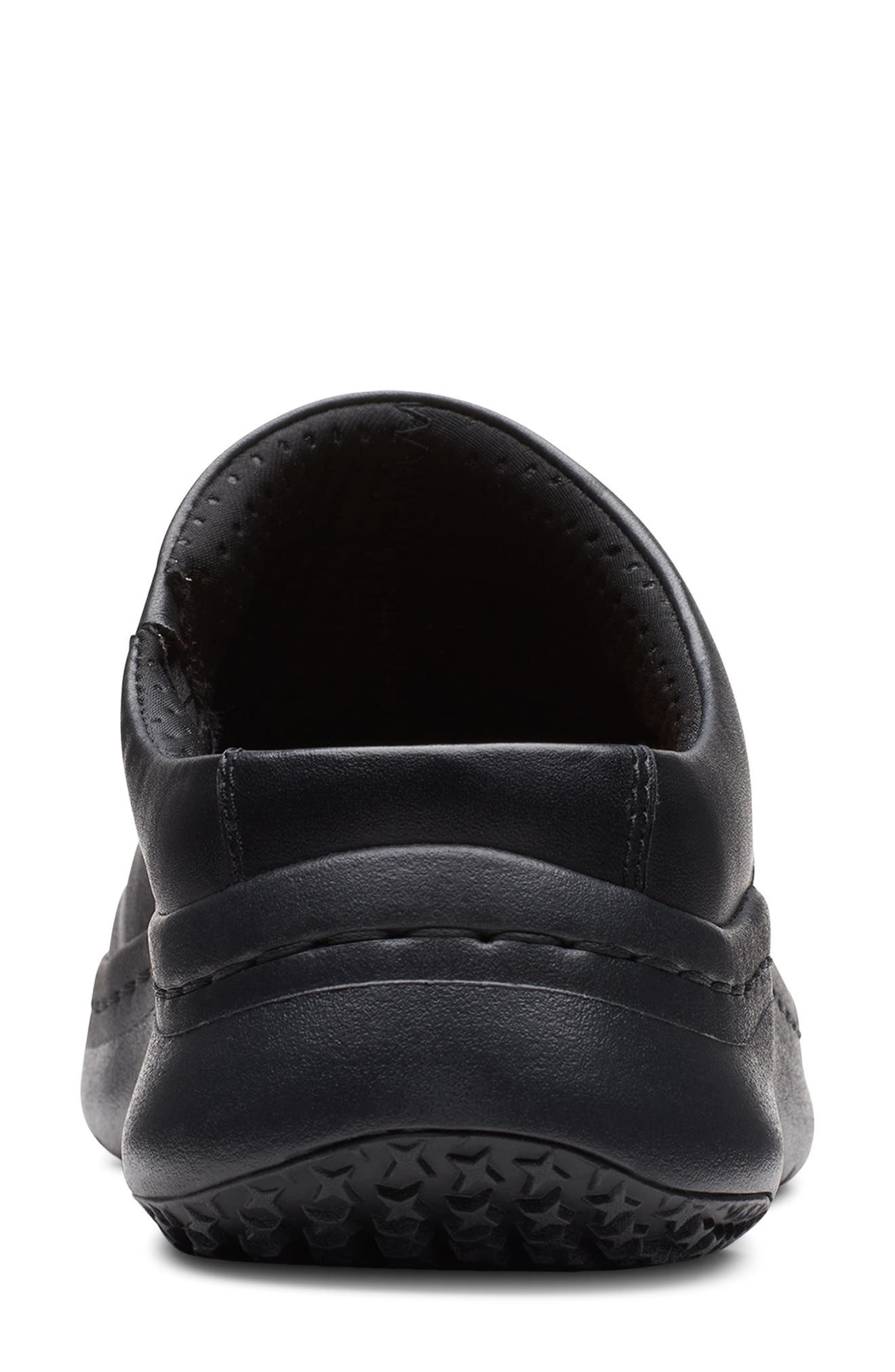 Clarks<sup>®</sup> ClarksPRO Clog, Alternate, color, Black Leather