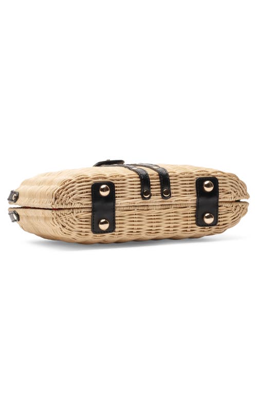Frances Valentine The Holland Woven Wicker Satchel