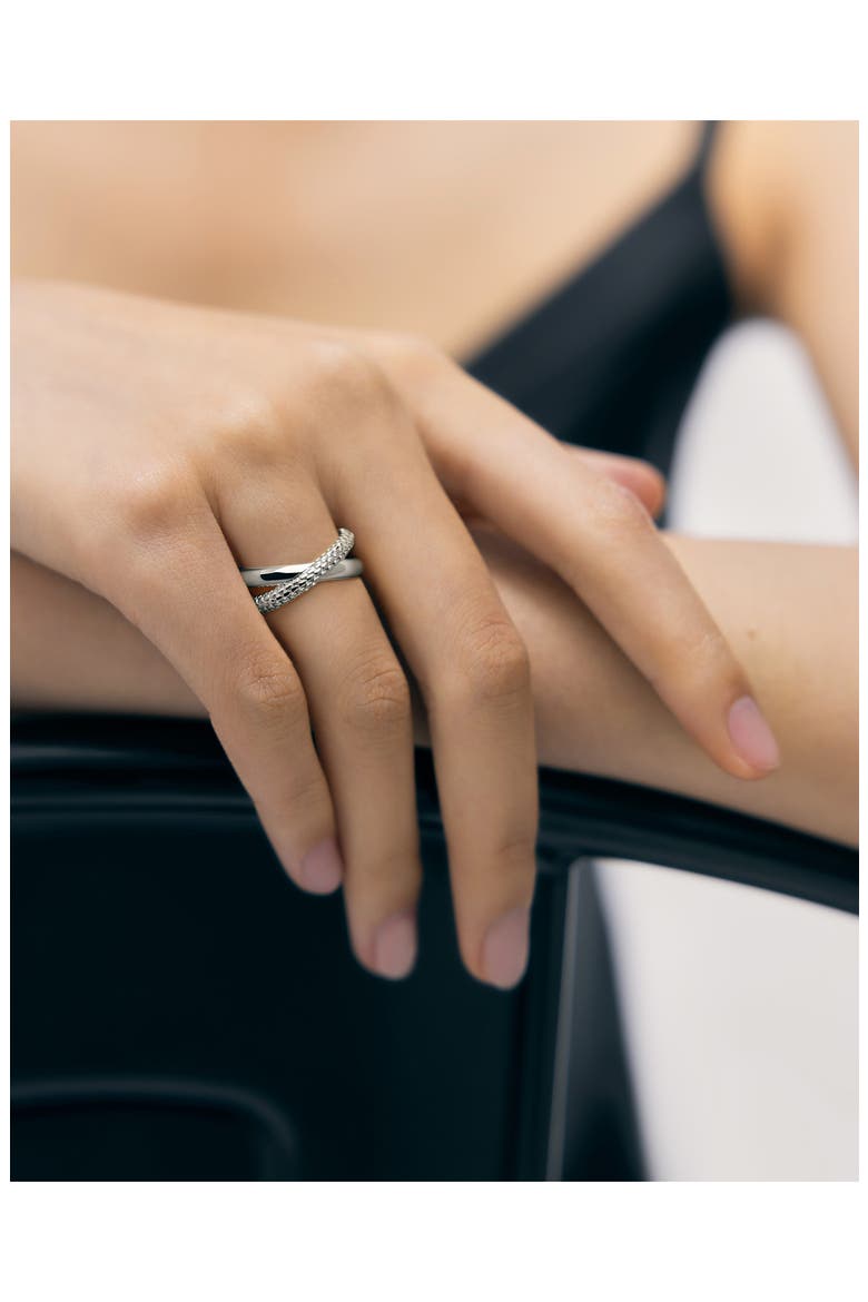 Heirloom Crossover Ring, Alternate, color, STERLING SILVER