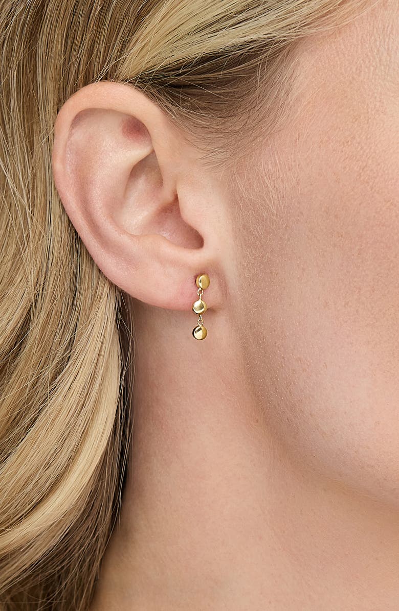 Bony Levy 14K Gold Linear Drop Earrings, Alternate, color, 14Ky