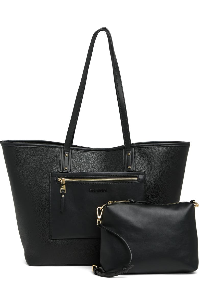 Steve Madden Brosey Tote Bag with Convertible Pouch, Main, color,