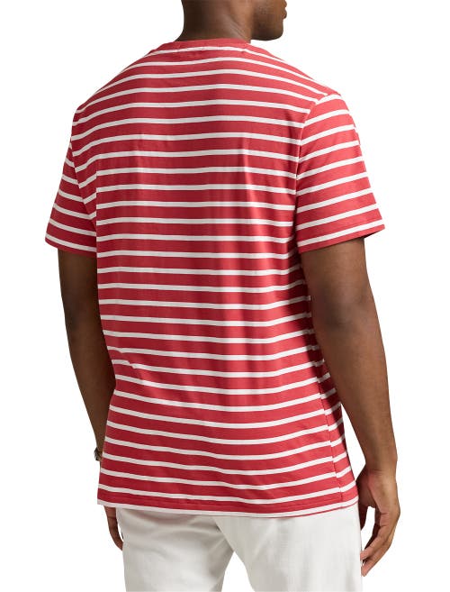 Polo Ralph Lauren Big & Tall Striped Jersey Crewneck T-shirt