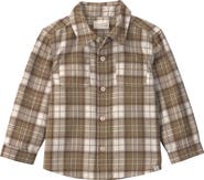 Little Planet Kids' Organic Cotton Flannel Shirt