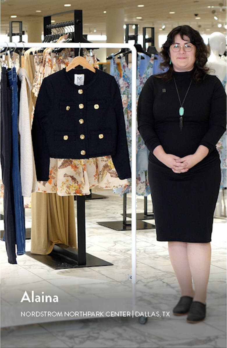 Reign Bouclé Jacket, sales video thumbnail