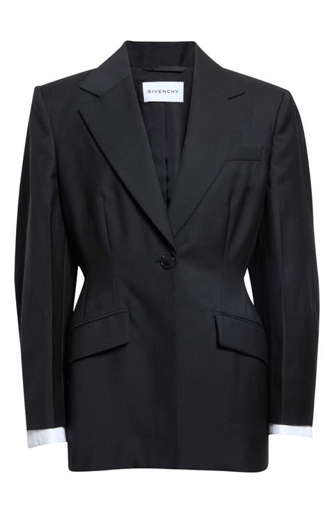 Wool Cocoon Blazer