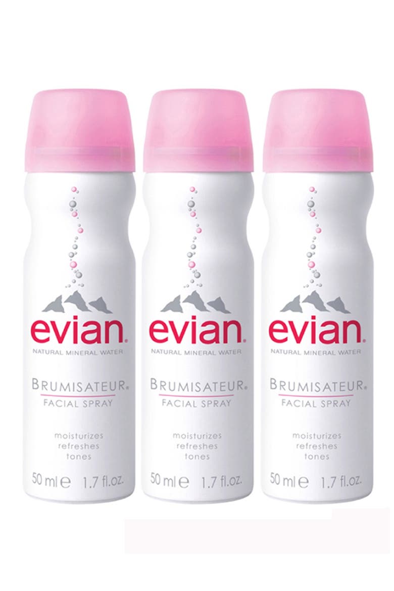 Evian® Facial Water Spray Trio, Main, color, NO COLOR
