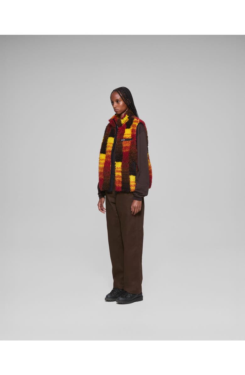 vowels Jacquard Vest, Alternate, color, Multi