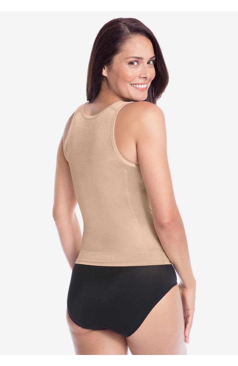 Secret Solutions Power Shaper Firm Control Wear-Your-Own-Bra Shaper Tank, Alternate, color, Black