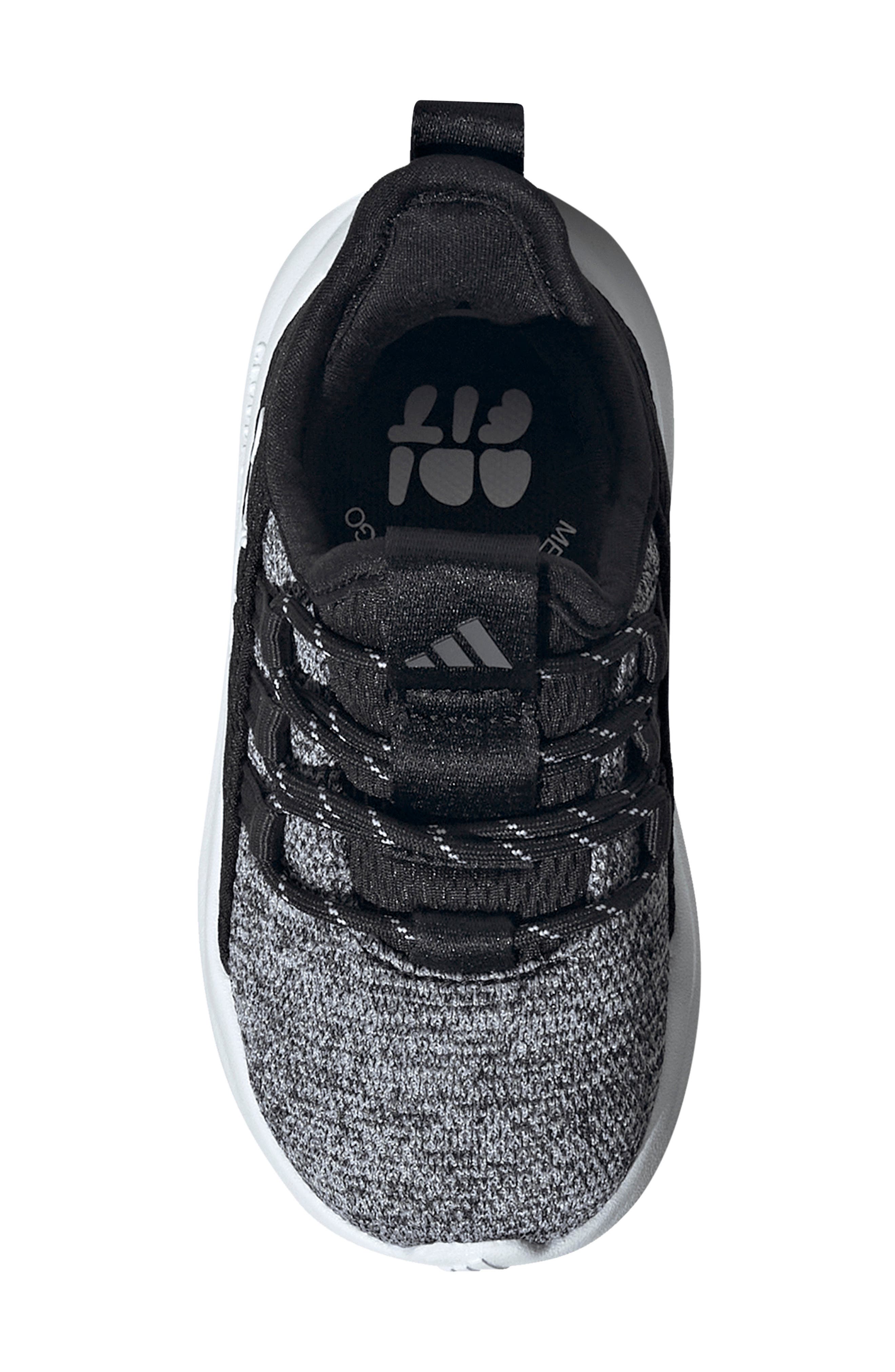 adidas Kids' Lite Racer Adapt 8.0 Sneaker, Alternate, color, Core Black/ Footwear White