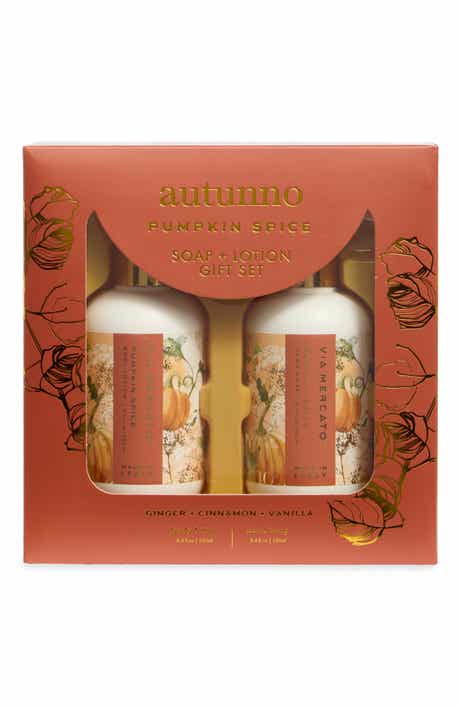 Autunno Pumpkin Spice Soap & Lotion Set