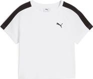 PUMA T7 Crop Stretch Cotton Baby Tee