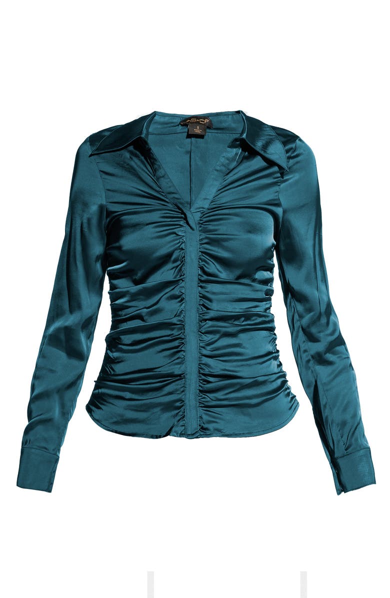 AS by DF Grayson Blouse, Alternate, color, Fuel