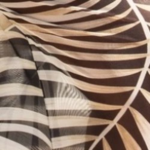 Fashion-szn Curve Print Wide Leg Resort Pants In Neutral