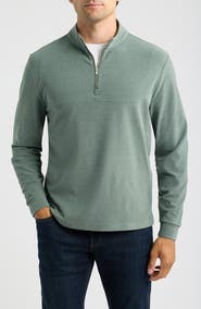 johnnie-O Mikey Quarter Zip Pullover