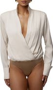JLUXLABEL Visionary Pleated Bodysuit