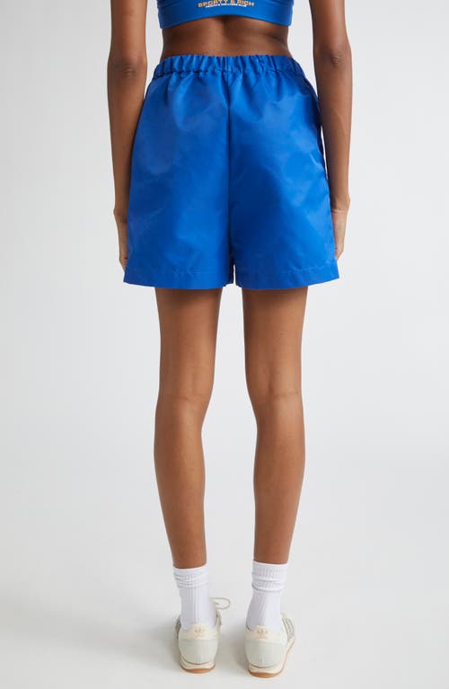Sporty And Rich Sporty & Rich Bold Health Nylon Shorts
