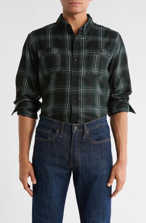 Perfect Plaid Flannel Work Shirt