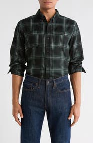 BURNSIDE Perfect Plaid Flannel Work Shirt