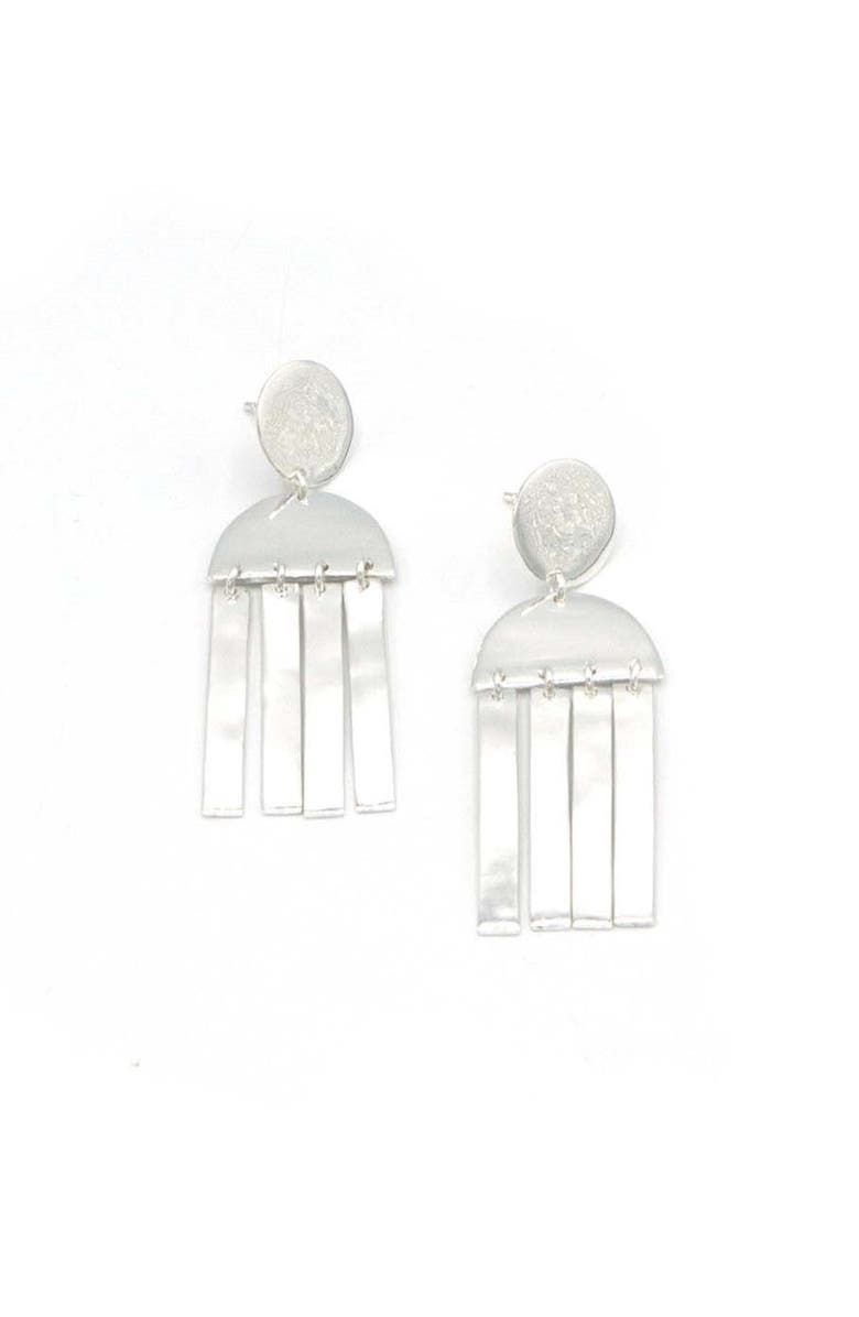 Fair Anita Rainy Day Earrings, Main, color, Silver