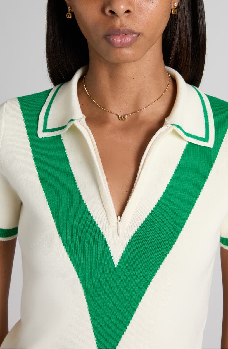 Valentino Garavani Ovalette Pendant Necklace, Alternate, color, Gold