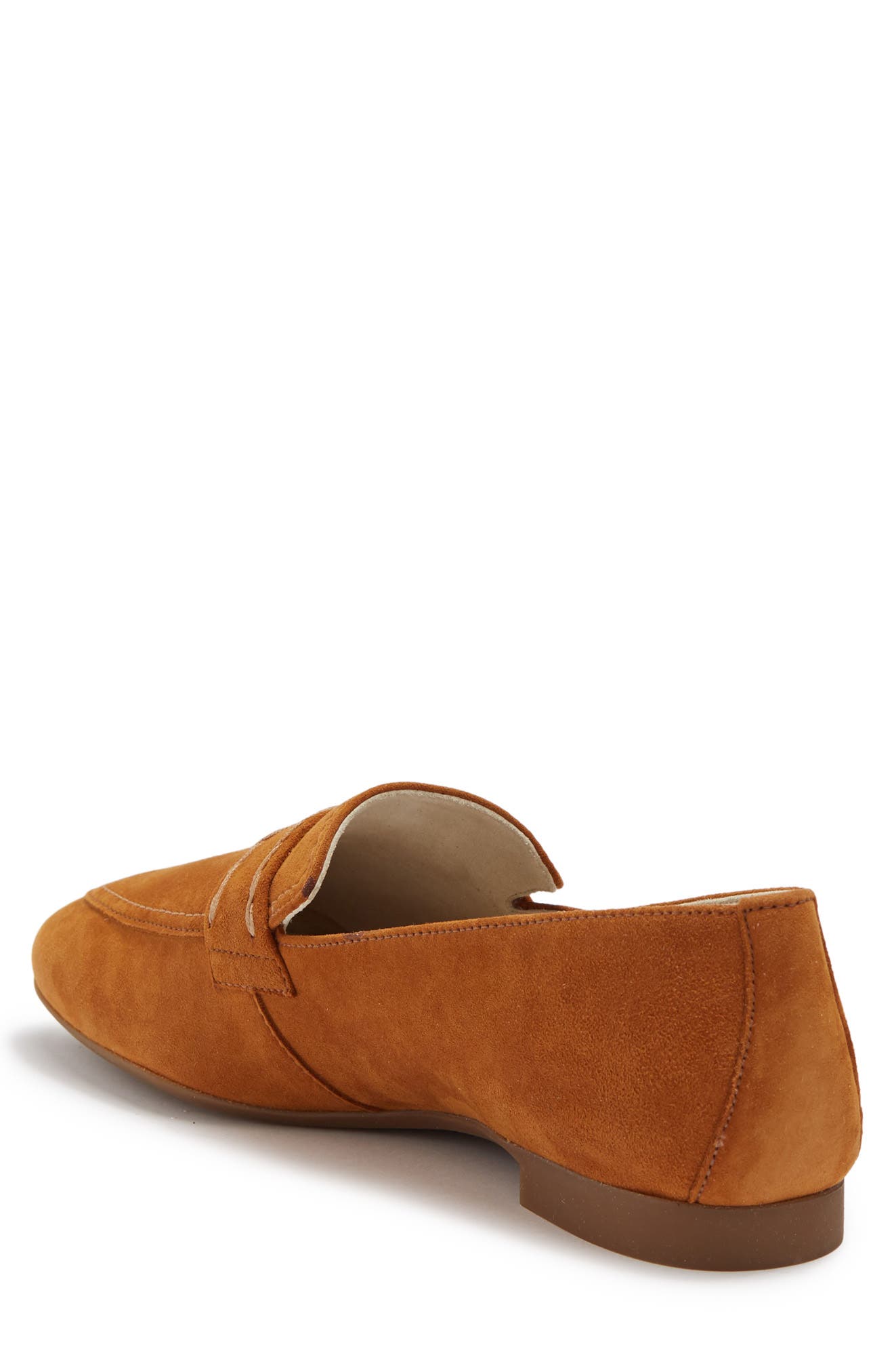 Blaine Suede Loafer, Alternate, color, CARAMEL SUEDE