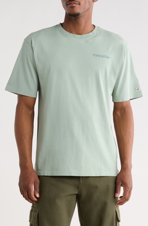 Relaxed Fit Embroidered Heavyweight Cotton T-Shirt