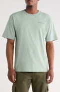 CAT WWR Relaxed Fit Embroidered Heavyweight Cotton T-Shirt