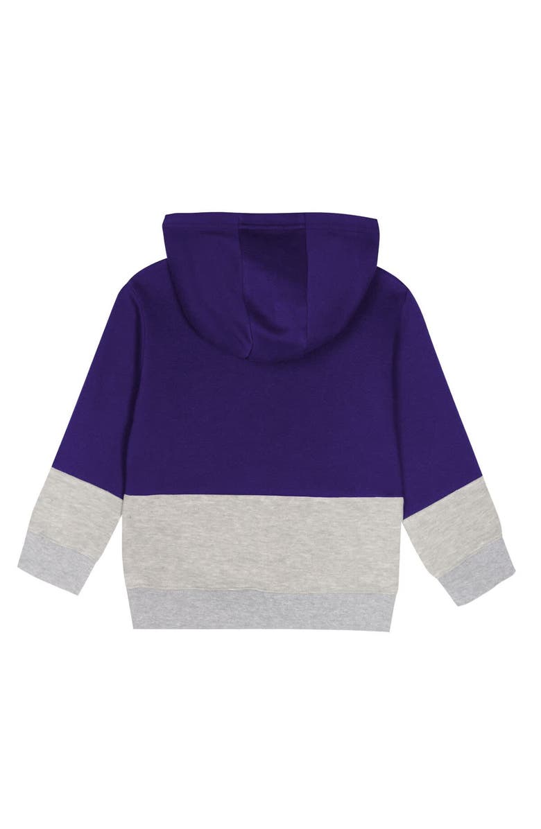 Outerstuff Toddler Outerstuff Purple Minnesota Vikings Lineman Fleece Hoodie & Pants Set, Alternate, color, Purple