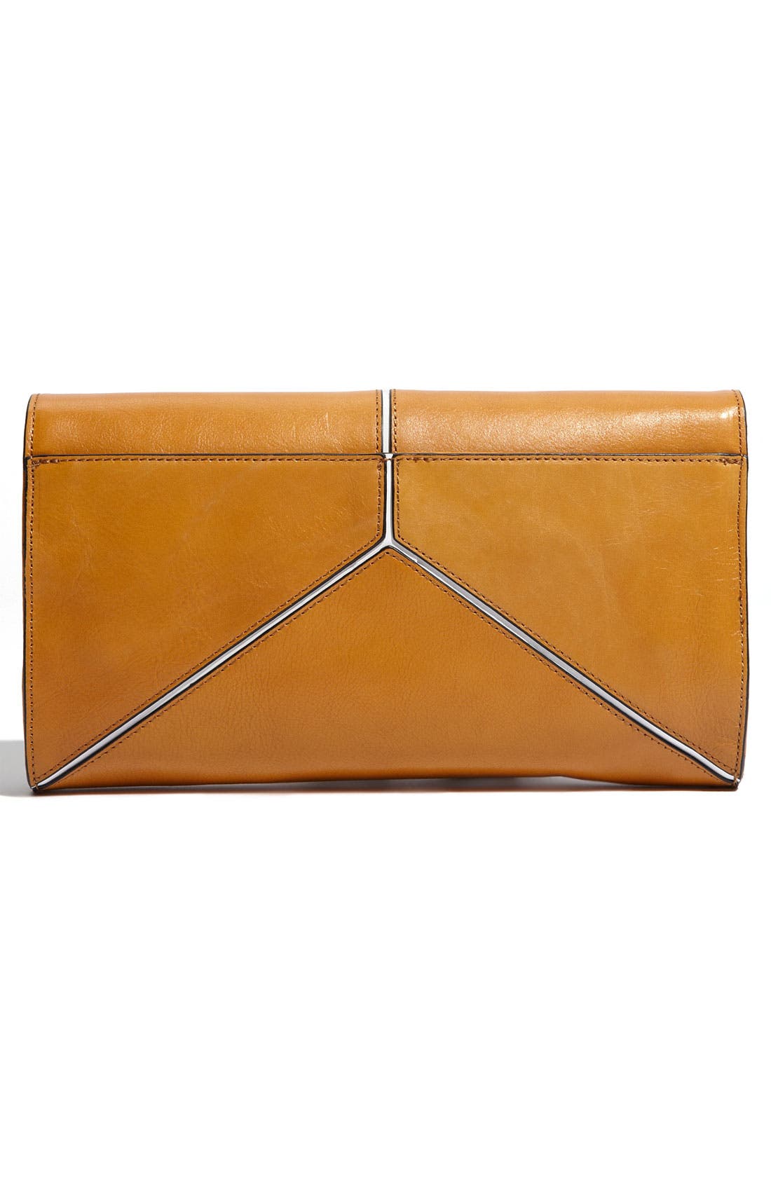 'Marlow' Belted Clutch, Alternate, color, COGNAC
