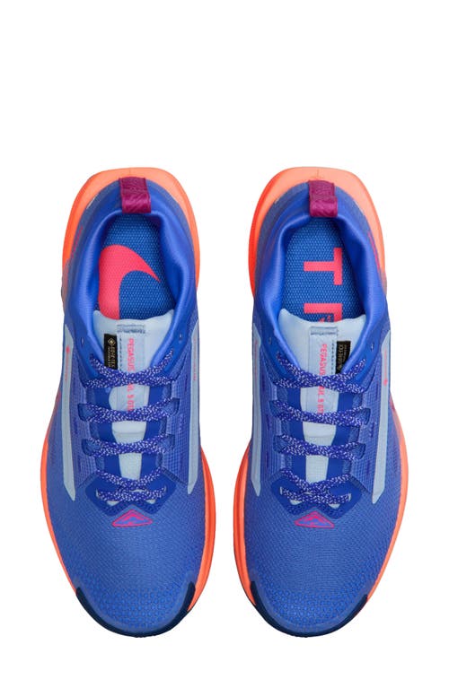 Nike Pegasus Trail 5 Gore-tex® Waterproof Running Shoe In Blue