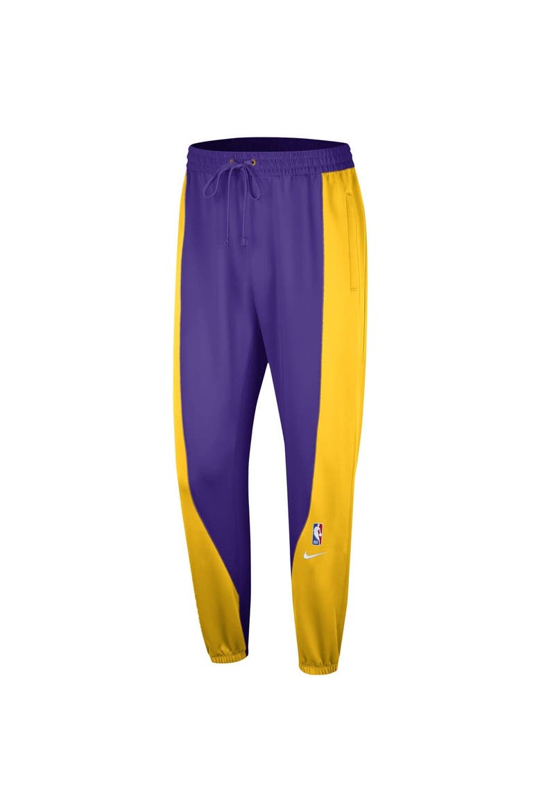 Men's Nike Gold/Purple Los Angeles Lakers 2023/24 Authentic Showtime Pants, Alternate, color, Gold