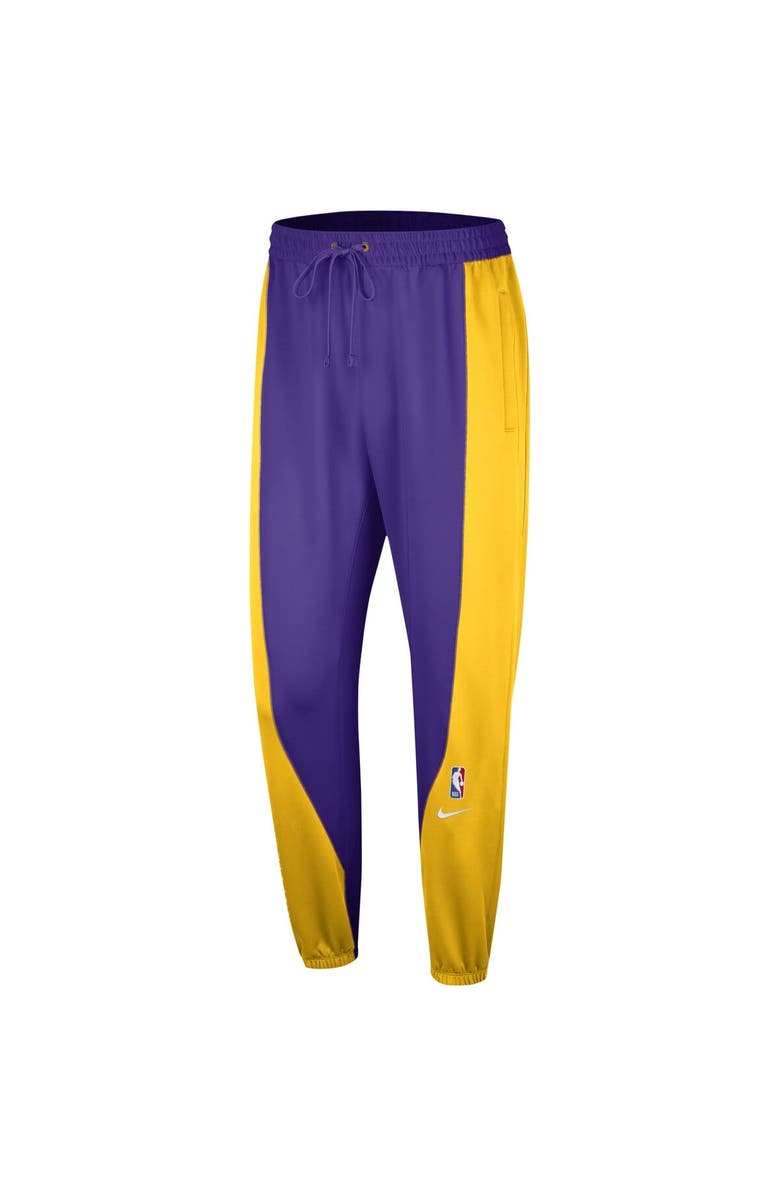 Nike Men's Nike Gold/Purple Los Angeles Lakers 2023/24 Authentic Showtime Pants, Alternate, color, 