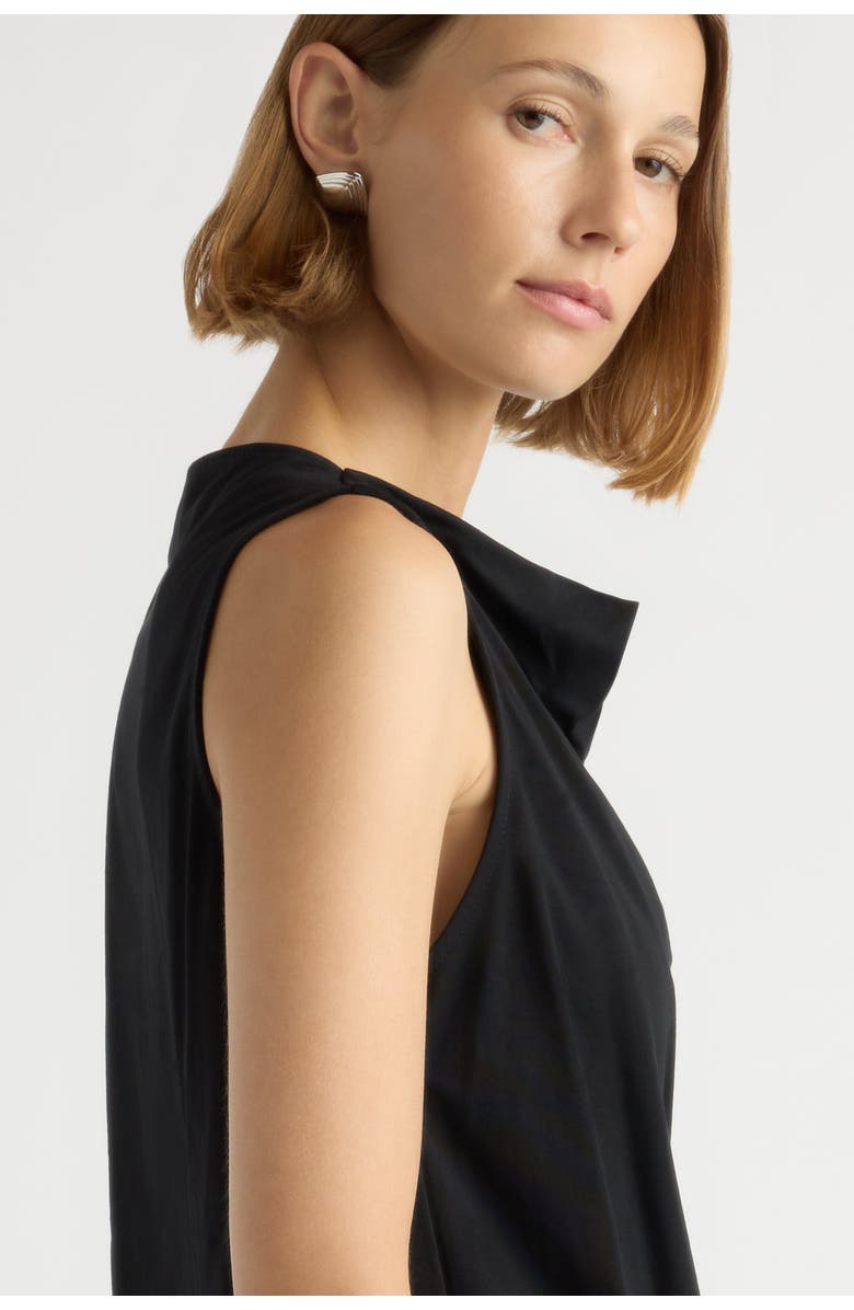 Modern Citizen Carissa Cowl-Neck Tank, Alternate, color, Black